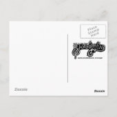 Carte Postale Forêt sauvage séquoias (Dos)