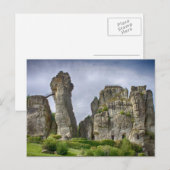 Carte Postale Forêt Teutoburg Externsteine Allemagne (Devant / Derrière)