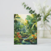 Carte Postale Forêt tropicale (Debout devant)