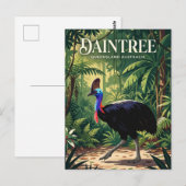 Carte Postale Forêt tropicale de Daintree Australie (Devant / Derrière)