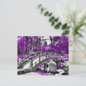 Carte Postale Forêt violette Dreamscape (Debout devant)