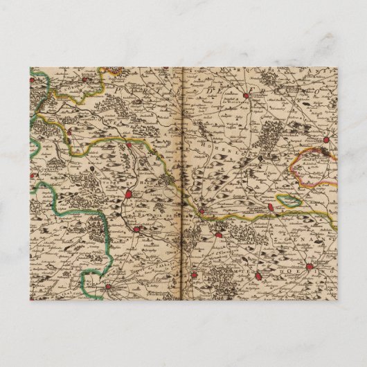 Carte Postale Forêts allemandes (Devant)