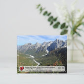 Carte Postale Forêts de hêtres anciennes et primitives - rivière (Debout devant)