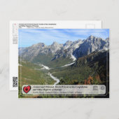 Carte Postale Forêts de hêtres anciennes et primitives - rivière (Devant / Derrière)