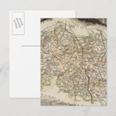 Carte Postale Forêts et limites des villes (Devant / Derrière)