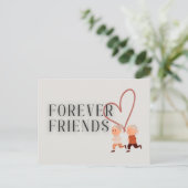 Carte Postale Forever Friends : Runner Postcard (Debout devant)