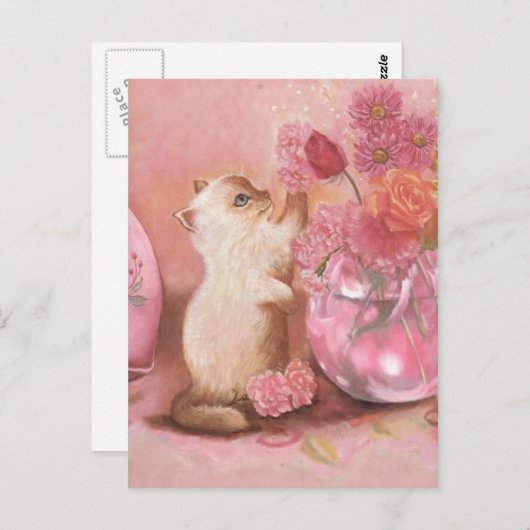 Carte Postale Forever Kitten (Devant / Derrière)