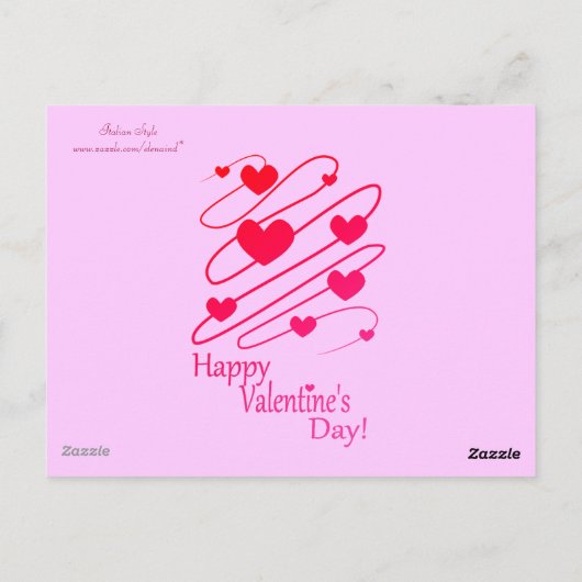 Carte postale Forever Love (Dos)