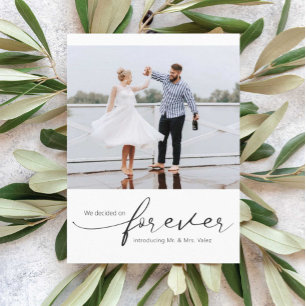 Carte Postale Forever Photo Elopement