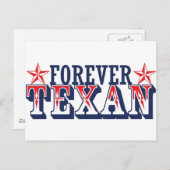 Carte Postale Forever Texan (Devant / Derrière)