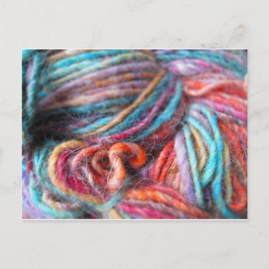 Carte Postale Forfait Rainbow Yarn (Devant)