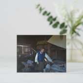 Carte Postale Forgeron au fort Osage, Missouri (Debout devant)