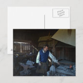 Carte Postale Forgeron au fort Osage, Missouri (Devant / Derrière)