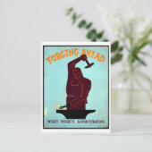Carte Postale Forging avant Works Progress Administration (Debout devant)