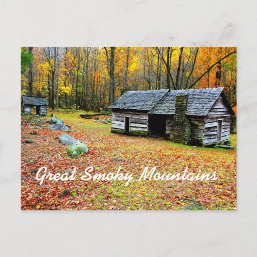 Carte Postale Fork - Great Smoky Mountains (Devant)