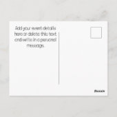 Carte Postale Forks et cuillères de pique-nique modernes (Dos)