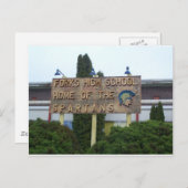 Carte Postale Forks High School, Maison des Spartiates (Devant / Derrière)