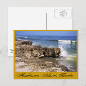 Carte Postale Formation d'Anastasia, île Hutchinson, Floride (Devant / Derrière)