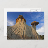 Carte Postale Formation de Badlands dans le parc d'État de Makos (Devant / Derrière)