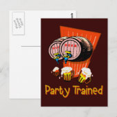 Carte Postale Formation de la partie (Devant / Derrière)