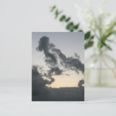 Carte Postale Formation de nuages, squelette de chien ? dessin a (Debout devant)