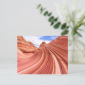 Carte Postale Formation de Wave Sandstone Rock (Debout devant)