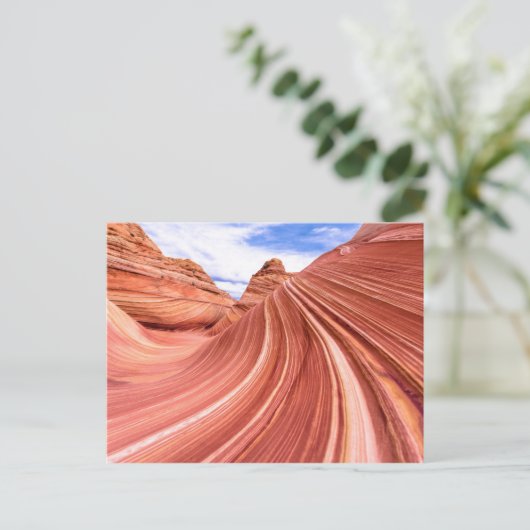 Carte Postale Formation de Wave Sandstone Rock (Debout devant)