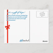 Carte Postale Formation professionnelle pour 1 fille (Dos)