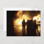 Carte Postale Formation sur incendie (Devant / Derrière)