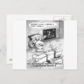 Carte Postale Formation Toilettes Drôle Cadeaux & Objets de coll (Devant / Derrière)