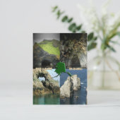 Carte Postale Formations et grottes rocheuses en Alaska Collage (Debout devant)
