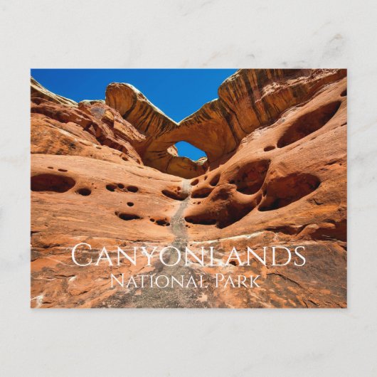 Carte Postale Formations rocheuses, Parc national des Canyons, U (Devant)