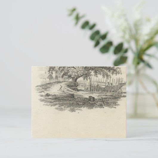 Carte Postale Forme dans laquelle William Penn (Debout devant)