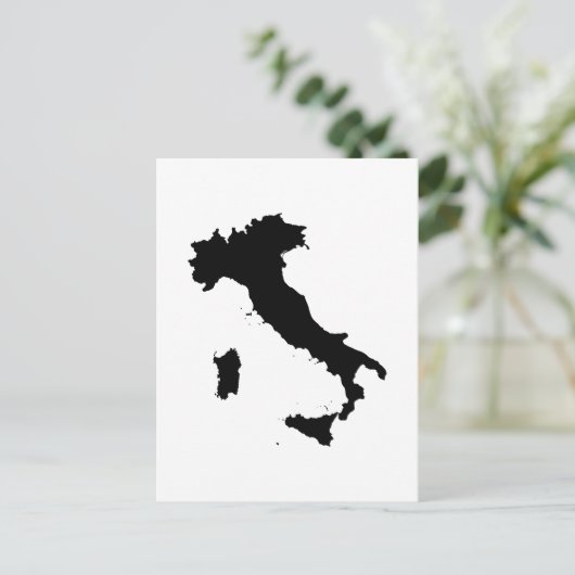 Carte Postale Forme de l'Italie (Debout devant)