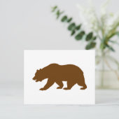 Carte Postale Forme de l'ours (Debout devant)