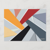 Carte Postale Forme géométrique Abstraite 2 (Dos)