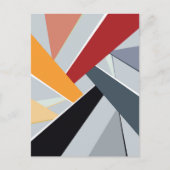Carte Postale Forme géométrique Abstraite 2 (Devant)