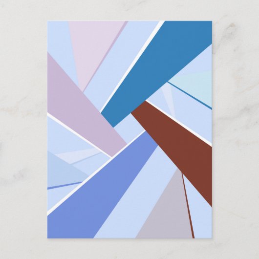 Carte Postale Forme géométrique Abstraite 3 (Devant)