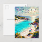 Carte Postale Formentera Espagne (Devant / Derrière)