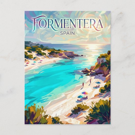 Carte Postale Formentera Espagne (Devant)