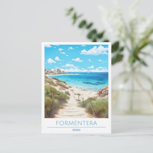Carte Postale Formentera Espagne Voyage (Debout devant)