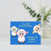 Carte Postale Former un enfant Garderie d'enfants Parole de Dieu (Debout devant)