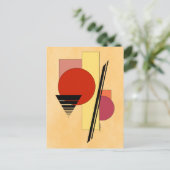 Carte Postale Formes Abstraites (Debout devant)
