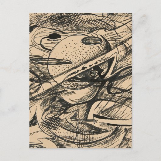 Carte Postale Formes abstraites | Rudolf Bauer (Devant)