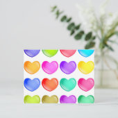 Carte Postale Formes cardiaques (Debout devant)