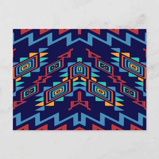 Carte Postale Formes déformées conception abstraite (Devant)