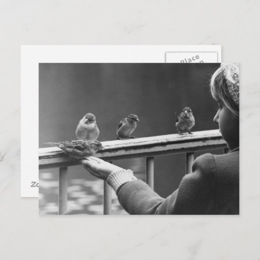 Carte Postale Formez une file d'attente ordonnée (Devant / Derrière)