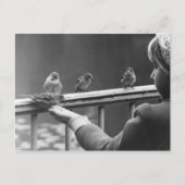 Carte Postale Formez une file d'attente ordonnée (Devant)