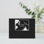 Carte Postale Formule chimique d'adrénaline de l'escalade Bloc (Debout devant)