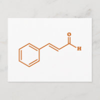 Formule chimique moléculaire de cinnamaldéhyde de